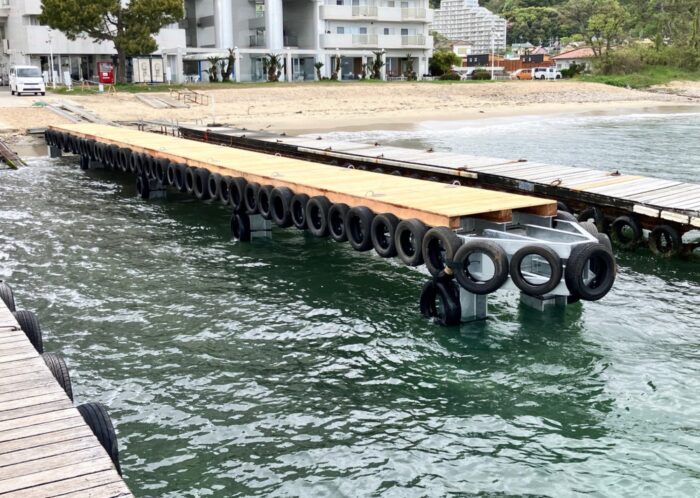 桟橋製作・設置